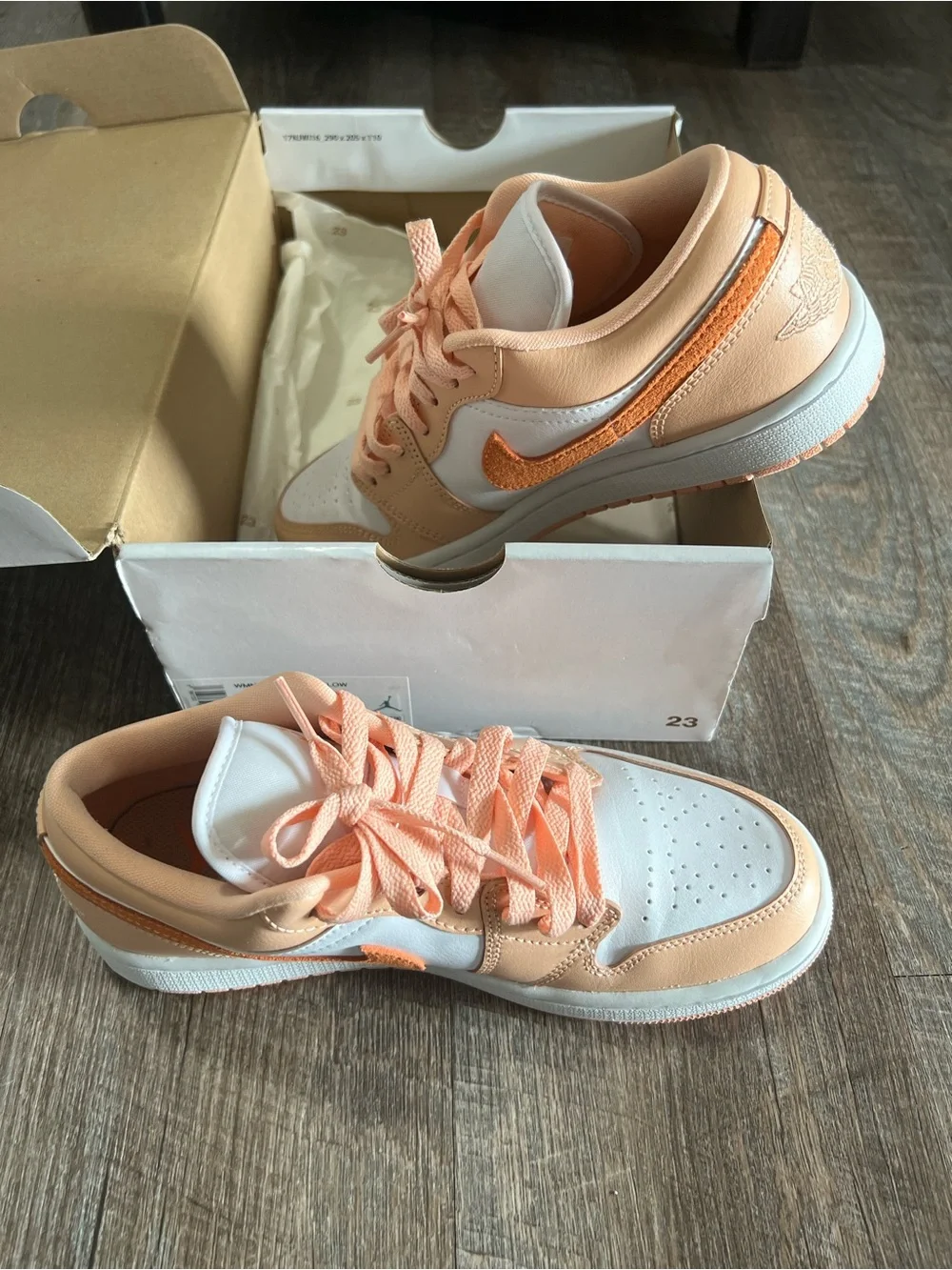 Jordan soft peach